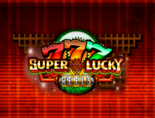 Logo på spilleautomaten Super Lucky Reels 777
